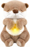 Baby Comfort Otter Breathing Stuffed Animal Buddy-Fur Real Pets Plush Sound Machine