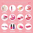 Set 3-5, 4-6, 3 4 5 6 7 8 Pretend Makeup Kit for Toddlers Girls, Play Makeup for Kids Unicorn Toy Purse with Fake Make
