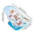 Nuytghr 23.62x13.78x12.99 inches, Folding Toddler Bather, Skin-Friendly Adjustable Baby Bath Tub, Foldable Shower