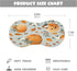 YETTASBIN Autumn Harvest Pumpkin Muslin Baby Burp Cloth, Super Soft Absorbent Cotton Burp Rag Baby Bibs Feeding Cloth