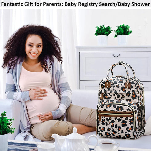 Backpack Diaper Bag Tote for Women Large Capacity, Baby with Insulated Pockets Multifunctional Bags For Girl Boy
