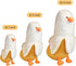 PEACH CAT Banana Duck Plush Toy - Cute Hugging Plush Pillow Duck Stuffed Animal for Girls and Boys