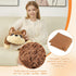 26" 5 Lbs GILFWM Weighted Stuffed Animals Dog, Heatable and Coolable Weighted Plush with Microwavable Heating