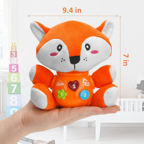 Musical Baby Toys, Cute Fox Newborn Toys for Toddlers, Infants Baby Toy for Girls and Boys, Best Gift