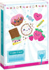 Make It Real Snackers Bracelet Kit, Vending Machine - Make 5 Snack-Themed Charm Bracelets for Girls & Kids Ages 8+