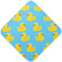 Nesatuwa Yellow Rubber Ducks Baby Hooded Towel,Soft Absorbent Muslin Cotton Baby Bath Towels