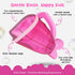 Pink Baby Rinser Cup and Bath Pail - Non-Toxic, BPA-Free, Tear-Free Bathing Accessory for Kids