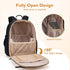 mommore Neoprene Mini Diaper Bag Backpack for Newborn, Small Travel Baby Bag with Insulated Pockets