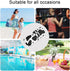 Haskirky 2 Cow Print Black White Pcs Cloth Diaper Wet Dry Bags,Waterproof and Washable Bag for Travel Reusable Wet Bag