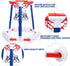 EagleStone Pool Basketball Hoop, Floating Inflatable Pool Basketball Games with 2 Pool Balls and Pump