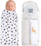Baby Sparrow BabySparrow Muslin Swaddle Blankets 3-Pack Brown Deer 47x47 Cotton Baby Swaddles for