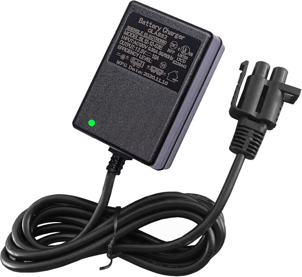 12 Volt Kids Ride On Car Charger, 12v Battery Charger for Yamaha Raptor 700R, Toyota FJ Cruiser, Power Supply Adapter