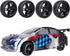 Pre-Glued 12mm Hex 1/10 On Road RC Touring Car Wheels & Tires 26mm for Traxxas 4-Tec 2.0, 4pcs