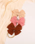 jollybows 40pcs Hair Accessories for Kids, Baby Girls Hair Bows Headband Nylon Elastic Hair Band