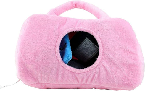 Midlee Plush Purse Find-a-Toy Interactive Dog Toy - 9"