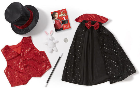 Magician Role Play Set Bundle with 1 Theme and M&D Scratch Fun Mini-Pad (08508)