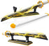 TOY PLAYER Swords Compatible with Lego, Agatsuma Zenitsu Sword with Scabbard and Stand, Katana Building Set