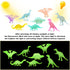 78pcs Set, OuMuaMua Glow in the Dark Dinosaur Toys Mini Plastic Realistic Dinosaur Figures Glow Toys for Kids Goody Bag