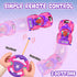 1-3, 3 2-4 Elovien Remote Control Car for Toddlers RC Race Toys for Year Old Girl, Radio Controlled Car with Lights