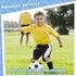 LovesTown 4PCS Sports Balls with Pump, Football, Soccer Ball, Basketball, Playground Ball for Toddlers Indoor & Outdoor
