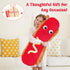 35 Inch Giant Hot Dog Plush Pillow Funny Food Plush Toy, Soft Stuffed Hot Dog Pillow, Oversized Hugging Cushion, Jumbo