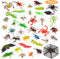 39 Pack Assorted Plastic Insects and Bugs for Kids, Educational Fake Bug Toys Party Favors