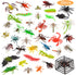 39 Pack Assorted Plastic Insects and Bugs for Kids, Educational Fake Bug Toys Party Favors