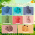 Baby Bath Toys 8 Pcs, No Hole Dinosaur Bath Toys, Easy Clean for Babies 6-12 Months, Toddler Toys