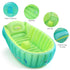 Boysea Inflatable Baby Bathtub, Toddler Bath Tub with Anti-Sliding Saddle Horn Helps Infants to Toddler Tub, Portable