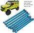 RC Tie Rod, 8PCS Metal Full Car Tie Rod Accessories for MN86 Series Model Upgrade RC Car Parts