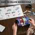 9 1 Set 8 Technic in Pull-Back Car Building - Off-Road Race Vehicle Models for Boys and Girls, STEM Engineering Toy