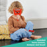 Casdon Henry Brush Set Child-Friendly Cleaning Toy Set for Ages 3+ Fun Educational Includes Broom Brush Dustpan
