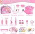Magic4U 34 Kids Doctor Costume Kit with Real Working Stethoscope and Carry Case, Pieces Pretend-n-Play Realistic
