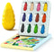 TinyGeeks 12 Water Drop Crayons - Non Toxic Crayons for Toddlers -
