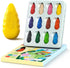 TinyGeeks 12 Water Drop Crayons - Non Toxic Crayons for Toddlers -