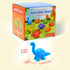 Ganaj 26Pcs 1-3 1, 2, 3 Matching Letters Fine Motor Toy, Alphabet Match Game Educational Toys for Toddlers Dinosaur