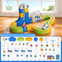 Set 3-8, 124 Pcs(36 +1 3D Electric Train for Kids Track Car) Rail Train Track Toy, Flexible Race Track for Toddlers