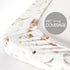 Stretchy Ultra Soft Jersey Knit Fitted Pack n Play Sheets, 3 Pack, Beautiful Blush Pink Floral