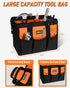 INCLY 24 PCS Kids Real Tool Set with Tool Bag, Boys Small Real Hand Tools Kit for Home DIY Building and Woodworking