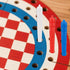SAVITA 9 Pcs Plastic Cribbage Board Pegs, Three Colors Traditional Crib Pins with Tapered Design for Peg Board Games