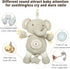 0-3-4-6+ Newborn Baby Toys, Soft Cotton Stuffed Animal Toy with Lullaby Music for Boy & Girl Babies Months,Ideal Gift
