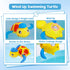 Swimming 3 Pack Cuterabit Baby Bath Toys, Floating Wind Up Turtle and Duck, Bathtub Toys, Pool Toys, Water Toys