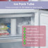 15 Pack, 9oz (270ml) Portable Breast Milk Cooler Keeps Milk Cold Up to Hours, Triple-Wall Vacuum Insulated Stainless