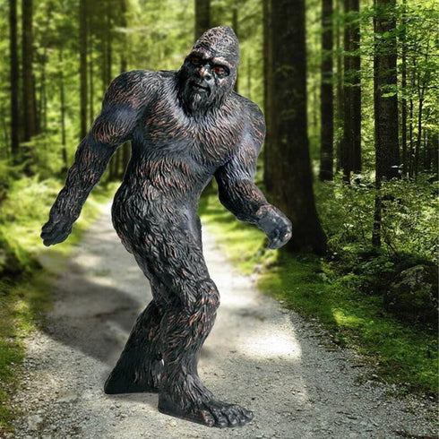 Bigfoot Figurine, 5" Legendary Monster Sasquatch Plastic Model Decoration Toy Creature Collector Figure