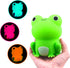 Frog Night Light - Touch Control Portable and Rechargeable Bedside Lamp for Nursery, Gifts for Boys Girls