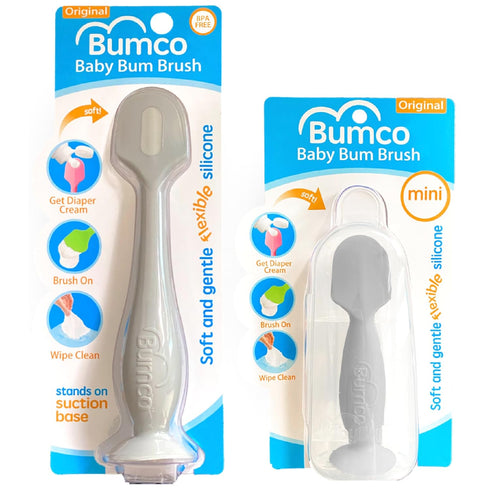 Bumco Baby Bum Brush + Mini Baby Diaper Cream Spatula with Case