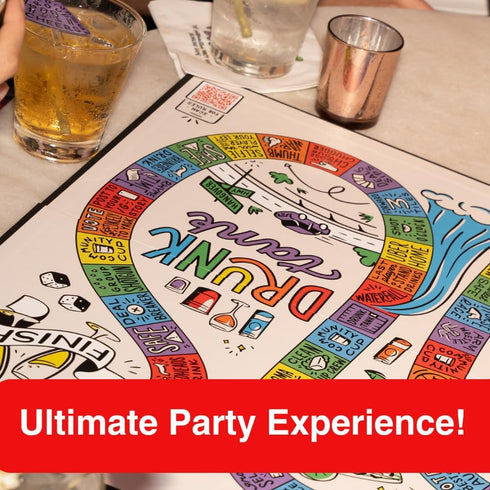 Drunk Tank Interactive Party Board Game - Fun Drinking Game