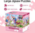 Kids,48 3-5,Fun 4-8 Jumbo Floor Puzzle for Piece Unicorn Large Jigsaw Puzzles,Puzzle for Toddler Ages Educational