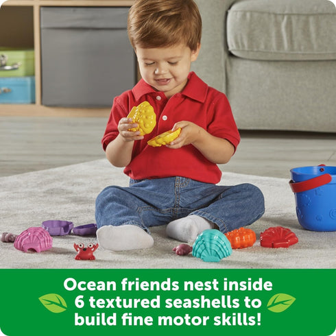 Learning Resources Ocean Emotions Seashells, Ocean Animals Figures, Seaside Game, Sand Toys, Sensory Toys, Sensory Bin