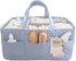 Lily Miles Baby Diaper Caddy Organizer, Quilted Nursery Storage Organizer for Newborn